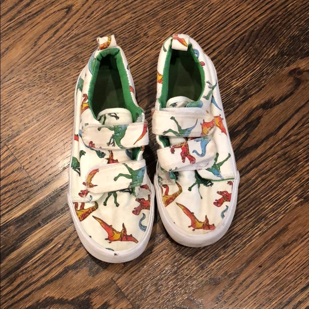 Boys Dinosaur Canvas sneakers
